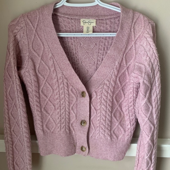 Pink cardigan small - Picture 1 of 2